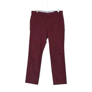 Polo Ralph Lauren red stretch straight fit pants size 32
